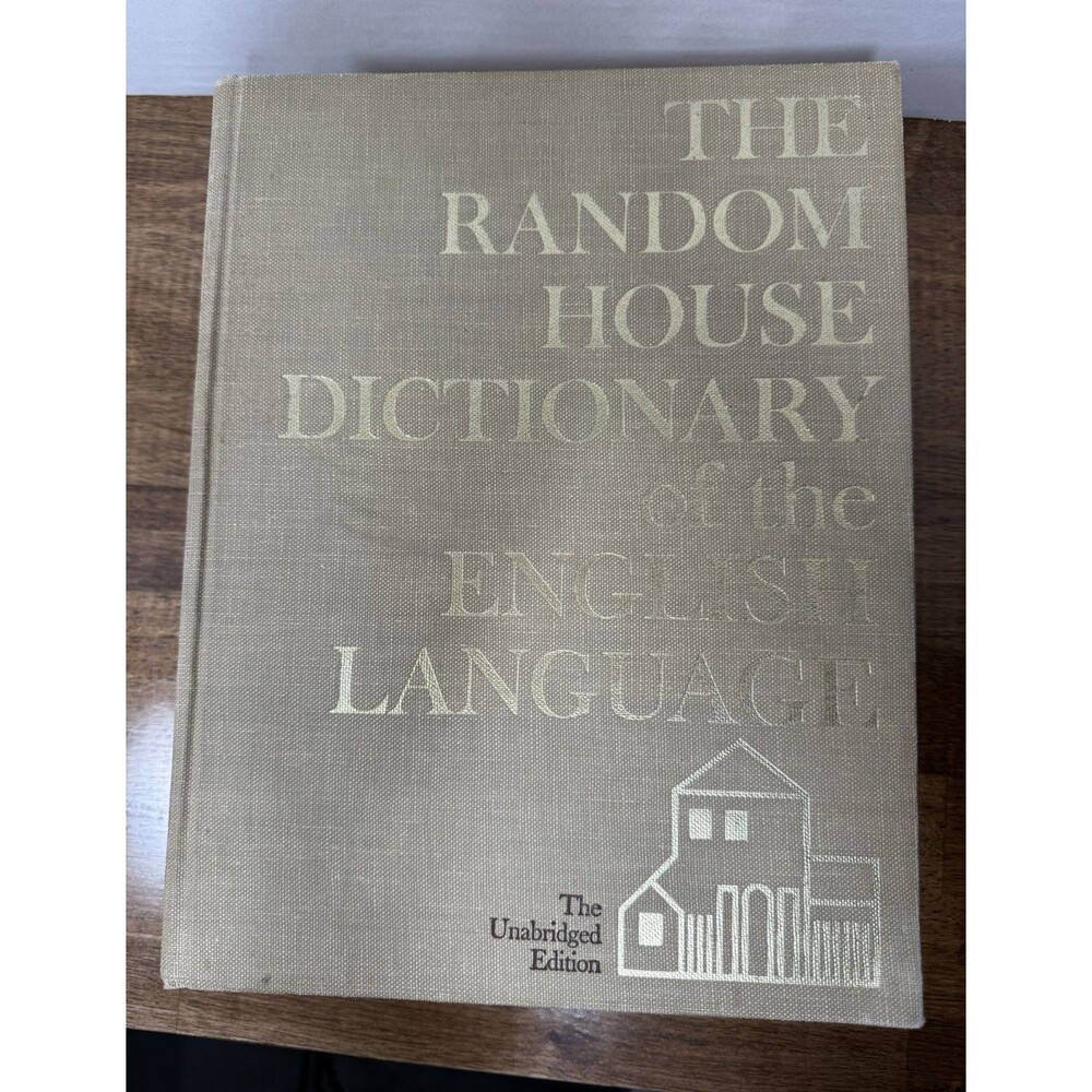 The Random House Dictionary of the English Language Unabridged 1st HC 1966